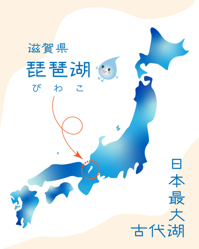 日本最大の琵琶湖は古代湖?